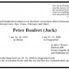 Bonfert Peter 1915-2006 Todesanzeige
